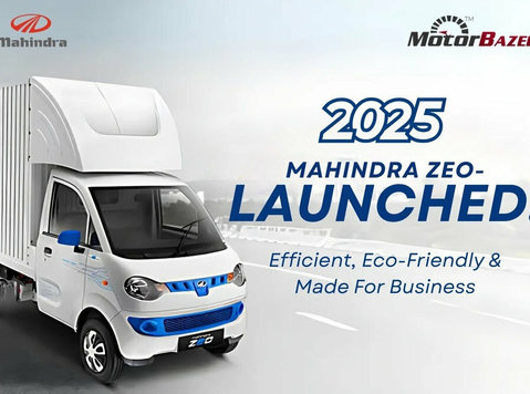 Mahindra Zeo Launched: Efficient, Eco-friendly - Outros