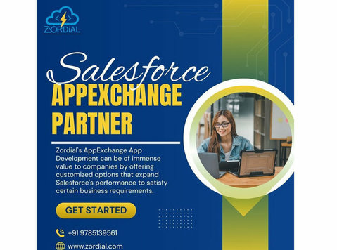 partner with Zordial for Salesforce Appexchange Apps - Ostatní