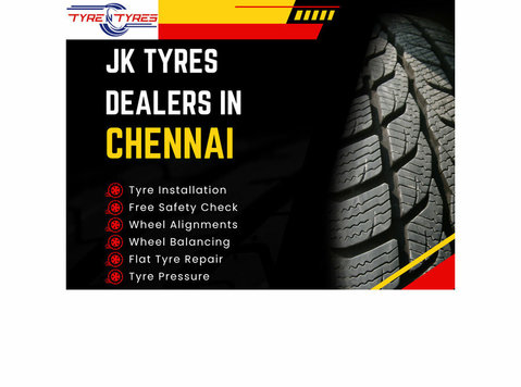 Discover the Best Jk Tyre Dealers in Chennai at Tyre N Tyres -  	
Bilar/Motorcyklar