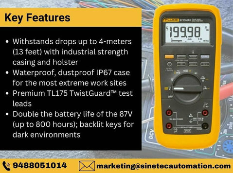 Fluke 87v Industrial Multimeter - Електроника
