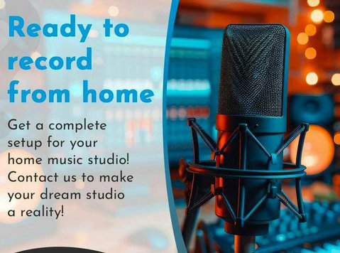Turn Your Space Into a Professional Home Music Recording Stu - Electronics