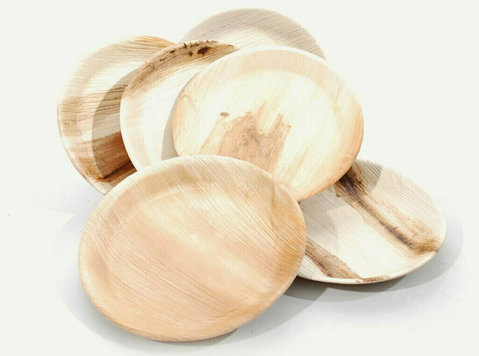 Palm leaf plates and bowls products manufacturer & exporter - Annet