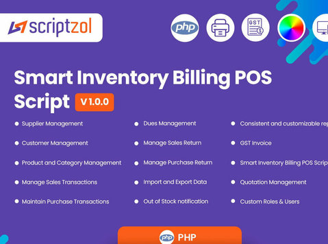 Poszol - Smart Inventory Billing Pos Software - Buy & Sell: Other