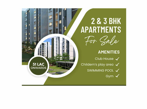 find Your Dream Home: Silversky's 2 & 3 Bhk Apartments in Ma - Друго