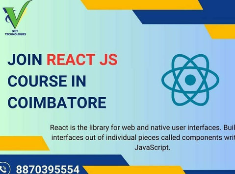 Best React Js Training in Coimbatore With 100 % Placement - Otros