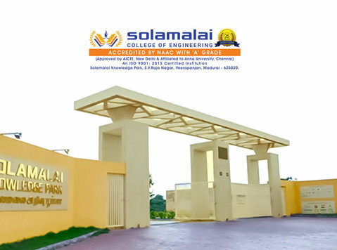 Civil Engineering Admissions Open at Solamalai College - 기타