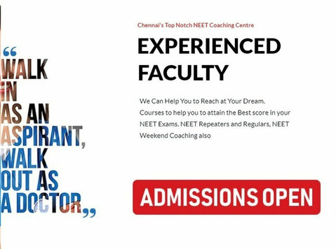 Crack NEET with Confidence: Best NEET Coaching in Chennai - Classes: Other