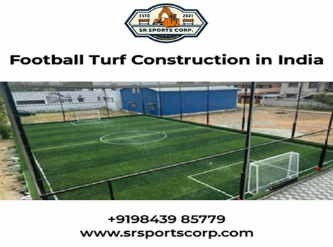 Football Turf construction in India - Building/Decorating