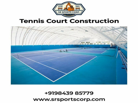 ⁠tennis Court Construction - 건축/데코레이션