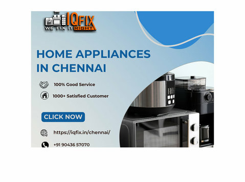 Home Appliance Repair and Services Chennai | Iqfix.in - نظافت