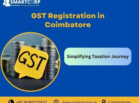 Gst Registration in Coimbatore | Online Gst Filing - Juridisch/Financieel