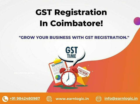 Gst Registration in Coimbatore - Legali/Finanza