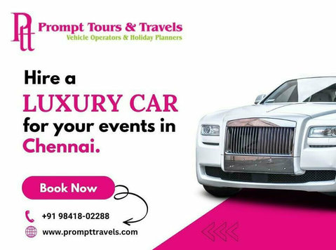 Luxury car rental in chennai - Flytting/Transport