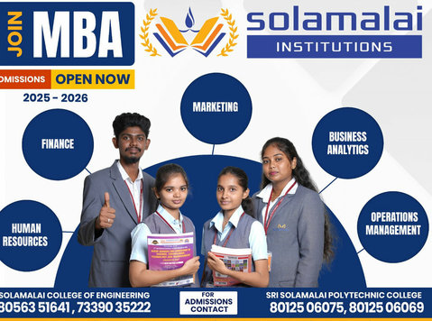 Admissions Open – Mba at Solamalai College of Engineering - Muu