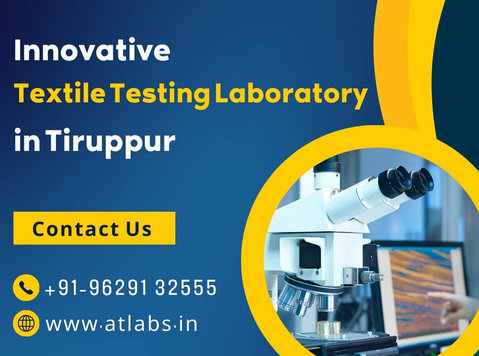 Innovative Textile Testing Laboratory in Tiruppur - อื่นๆ