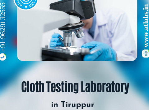 Cloth Testing Laboratory in Tiruppur - Altro