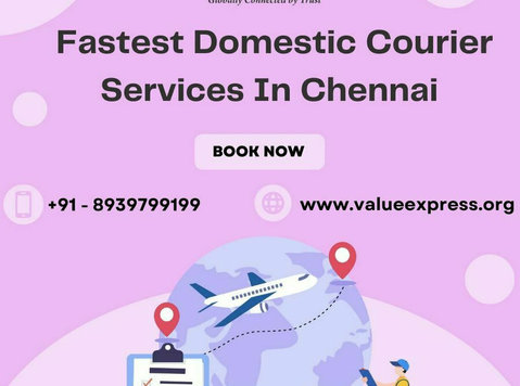 Fastest Domestic Courier Services in Chennai - Останато