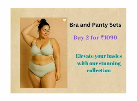 Bra and Panty Set – Flat 40% Off or Buy 2 for ₹1099 - Riided/Aksessuaarid