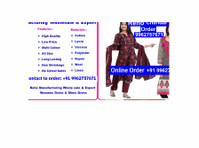 Reho Manufacturing Wholesale & Export Contact : +91 99627576 - Abbigliamento/Accessori