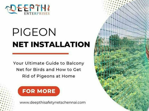 Pigeon Nets Installation: Your Ultimate Guide to Balcony Net - ก่อสร้าง/ตกแต่ง