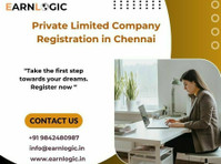 Private Limited Company Registration in Chennai - Earnlogic - Juridico/Finanças