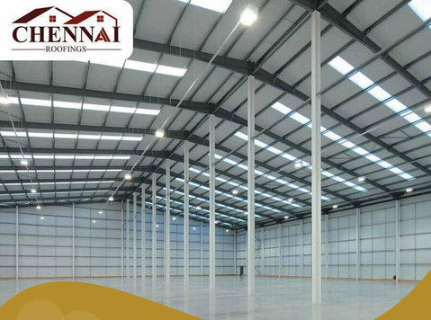 Factory Shed Manufacturer - Chennairoofings - Iné
