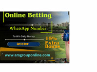 Grab your Online Betting Whatsapp Number with 15% Welcome Bo - Altele