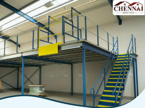 Modular Mezzanine Floors Manufacturers- Chennairoofings - Services: Other