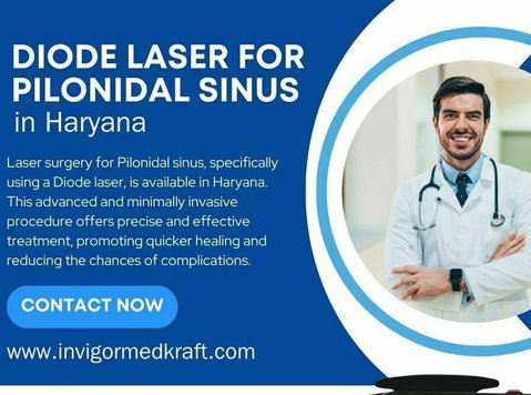 Diode Laser For Pilonidal Sinus in Haryana - Elektronik