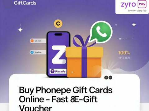 Buy Phonepe Gift Cards Online – Fast & Easy with Zyropay - Otros