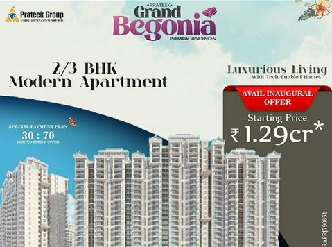 Prateek Grand Begonia | 2/3 Bhk Apartments in Ghaziabad - Buy & Sell: Other