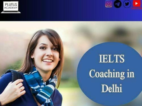 Top Ielts Coaching in Delhi - Plutus Academy - Diğer