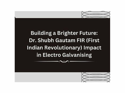 Building a Brighter Future: Dr. Shubh Gautam Fir - Community: Other