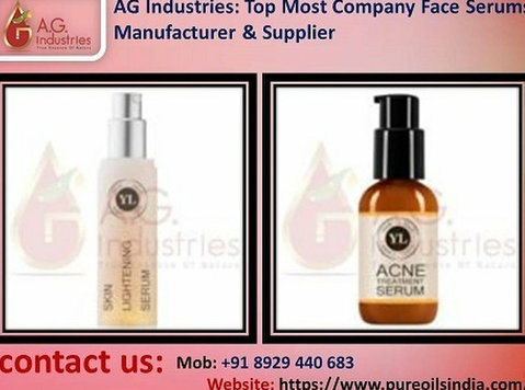 Ag Industries: Top Most Company Face Serums Manufacturer - Beauty/Fashion