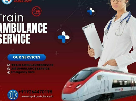 Choose Sky Train Ambulance in Guwahati for patient care duri - Bellezza/Moda