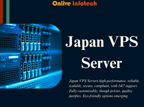 Onlive Infotech offers a reliable Japan Vps Server - Počítače/Internet