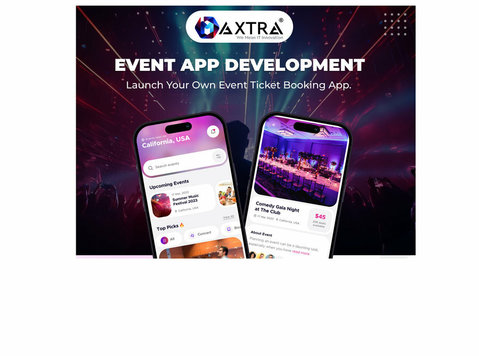Top Notch Event App Development Company | Maxtra Technologie - Datortehnika/internets