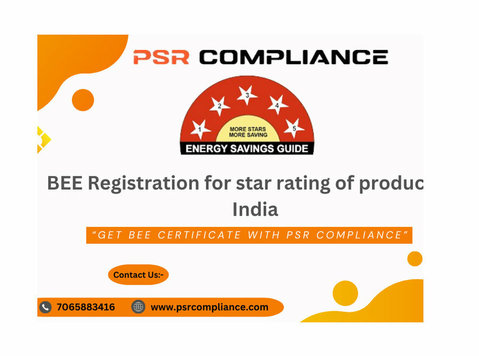 Bee Registration for star rating of products in India - Pravo/financije