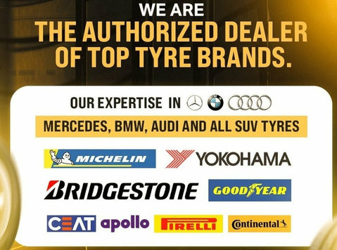 We are The Authorized Dealer Of Top Tyre Brands - Mudança/Transporte