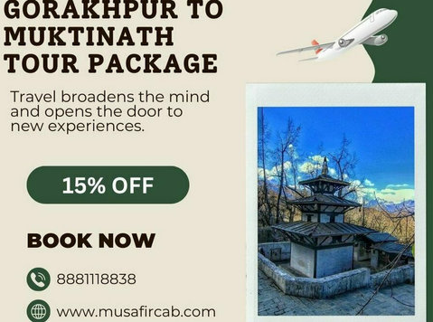 Gorakhpur to Muktinath Tour Package, Muktinath tour Package - Sťahovanie/Doprava