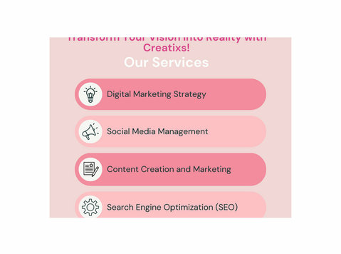 Best Digital Marketing Agency : Creatixs - Services: Other