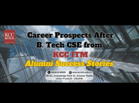 Career Prospects After B.tech Cse from KCC ITM - Muu