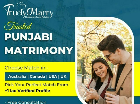 Find Your Perfect Match on Truelymarry: The Premier Punjabi - Övrigt