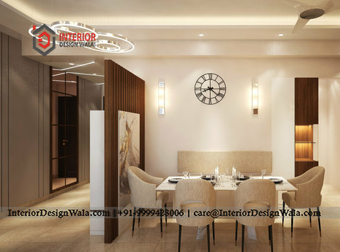 Flat Interior Design and Dining Room Delights Await!" - Outros