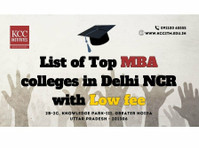 List of Top Mba colleges in Delhi Ncr with Low fees. - Drugo