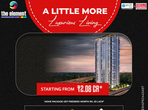The Element | 3 Bhk Apartment in Pratap Vihar, Ghaziabad - Diğer