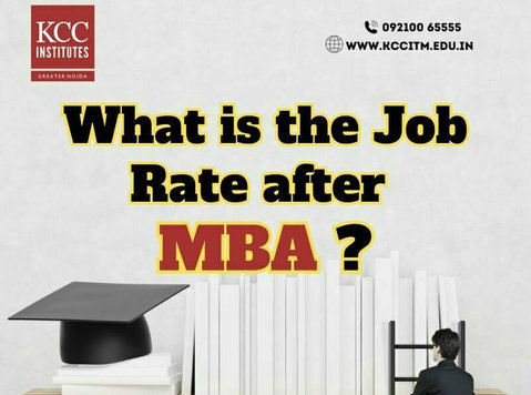 What is the job rate after MBA? - دیگر