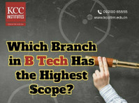 Which Branch in B Tech Has the Highest Scope? - Drugo