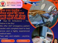 Major Safety: Siya Air Ambulance Services in Agra: - אחר