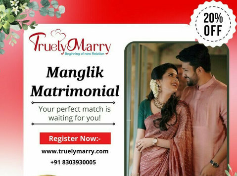 Truelymarry: Your Premier Manglik Matrimony Destination - Services: Other